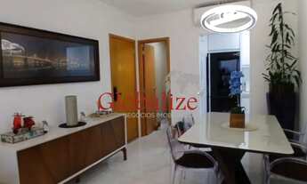 Imagem 6: Apartamento com 83m², 2 suítes, varanda com vista para o mar e para a cidade no Gonzaga em