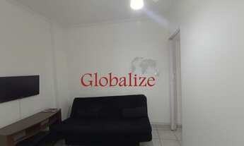 Imagem 1: Apartamento em Santos na Ponta da Praia com 2 dormitórios e uma vaga de garagem coletiva à