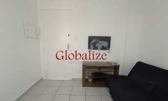 Imagem 2: Apartamento em Santos na Ponta da Praia com 2 dormitórios e uma vaga de garagem coletiva à