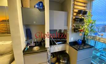 Imagem 4: Apartamento à venda na Ponta da Praia, Santos-SP 2 suítes 1 sala 4 banheiros 2 vagas de g