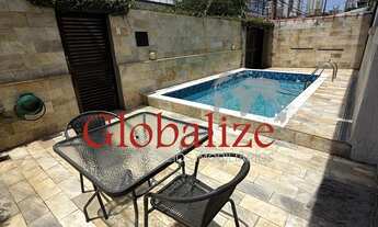 Imagem 3: Sobrado com 3 dormitórios, piscina, 2 vagas de garagem no bairro do Embaré em Santos por R