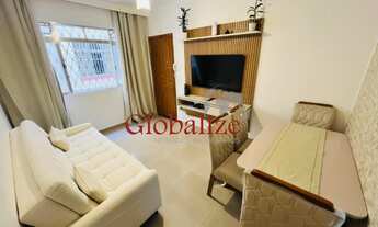 Imagem: Apartamento térreo com 2 dormitórios sendo