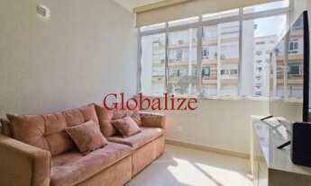 Imagem 5: Apartamento mobiliado com 1 dormitório à venda no Gonzaga em Santos por R$ 499.000,00