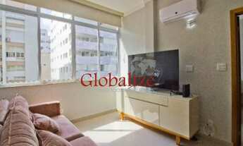 Imagem 2: Apartamento mobiliado com 1 dormitório à venda no Gonzaga em Santos por R$ 499.000,00