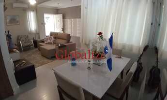 Imagem 2: Casa na Vila Belmiro com 3 quartos, 1 suíte, churrasqueira, sala 2 ambientes, garagem 3 ca