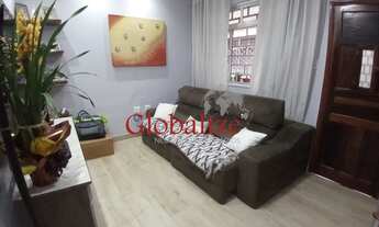 Imagem 2: Casa em Vila à venda com 2 quartos, 2 banheiros, churrasqueira na Vila Mathias em Santos p