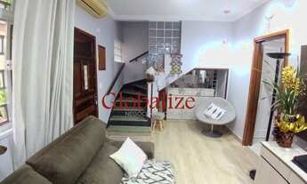 Imagem 5: Casa em Vila à venda com 2 quartos, 2 banheiros, churrasqueira na Vila Mathias em Santos p