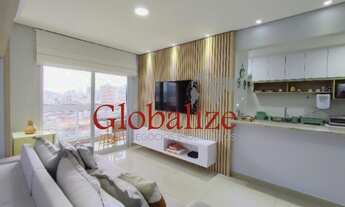 Imagem 3: APARTAMENTO COM 2 DORMITÓRIOS COM 1 VAGA DE GARAGEM DEMARCADA NO BAIRRO MARAPÉ EM SANTOS P