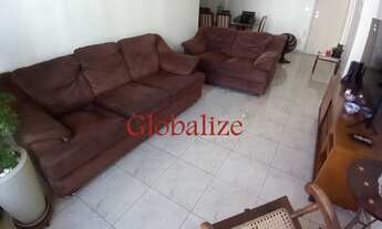 Imagem 2: Apartamento a venda com 3 quartos, dependência, vista lateral para o mar no bairro Pompéia