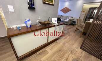 Imagem 5: Luxuoso apartamento na Pompéia em Santos com 2 dormitórios, 3 wc, sala ampla, cozinha, dep