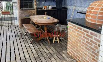 Imagem 5: Triplex no Embaré com 5 dormitórios sendo 3 suítes 5 banheiros piscina churrasqueira e dua