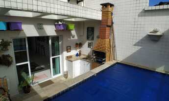 Imagem 2: COBERTURA DUPLEX COM 3 DORMITÓRIOS À VENDA, 208 M² POR R$ 1.290.000 - MARAPÉ - SANTOS/SP