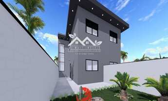 Imagem 3: Sobrados em construção na Vila Lavínia com entrada facilitada