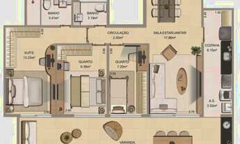 Imagem 7: COBERTURA RESIDENCIAL em Rio de Janeiro - RJ, Recreio dos Bandeirantes