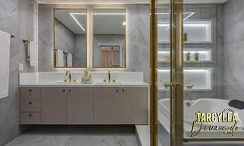 Imagem 6: Casa residencial Mobiliada Alto Padrão Alphaville Litoral Norte para Venda e Locação Alpha