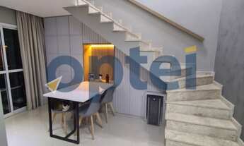 Imagem 7: COBERTURA DUPLEX MODERNO E MOBILIADO, 120,00 M² - 02 SUÍTES, 2 VAGAS- BAETA NEVES, SBC