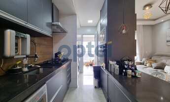 Imagem 4: Apartamento mobiliado 95m2 3 dormitórios, sendo 1 suíte, varanda gourmet, 2 vagas no condo