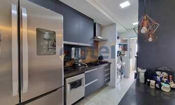 Imagem 5: Apartamento mobiliado 95m2 3 dormitórios, sendo 1 suíte, varanda gourmet, 2 vagas no condo