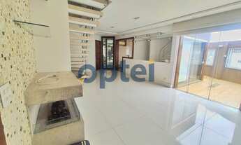 Imagem 6: LINDA COBERTURA NO JARDIM DO MAR COM 176 M², LAREIRA, ÁREA COM CHURRASQUEIRA E SUÍTE MASTE