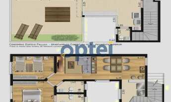 Imagem 7: COBERTURA sem condomínio COM 2 DORMITÓRIOS À VENDA, 92,5 M² - VILA SCARPELLI - SANTO ANDR