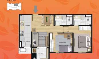 Imagem 7: Apartamento Reserva Premium em Hortolândia, Suíte, Varanda Goumert - Jd colinas