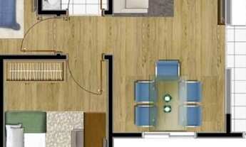 Imagem 6: Casa verde e amarela, Minha casa minha vida no DF 2 Quartos Samambaia DF Adquira Imóveis p