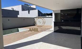 Imagem 3: RA AMIL Vende Sobrado Novo de 3 Dormitórios, 1 Suíte, com Piscina, no Condomínio Terras do