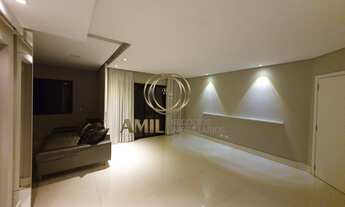 Imagem 7: RA Amil Negócios Imobiliários Aluga Apartamento Semi Mobiliado, Planejado, 180m², Varanda