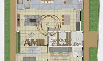 Imagem 4: Casa / Solar das araras / 05 dormitório com 05 suítes / 540m² /RESIDENCIAL ALPHAVILLE II