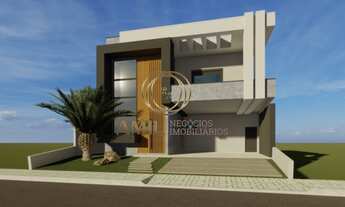 Imagem: Sobrado em fase de construção no Condomínio