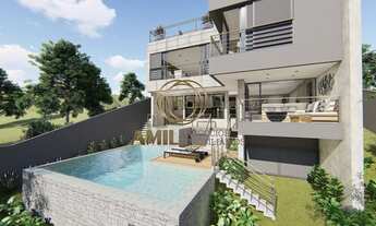 Imagem 4: RA AMIL NEGÓCIOS IMOBILIÁRIOS VENDE SOBRADO NOVO DE 580m² COM 5 SUÍTES EM CONDOMÍNIO FECHA