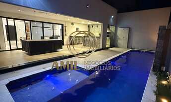 Imagem 1: Sobrado com 3 dormitórios sendo 1 Suíte Master e 2 Demi-suítes - Piscina com Prainha e gra