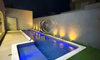 Imagem 6: Sobrado com 3 dormitórios sendo 1 Suíte Master e 2 Demi-suítes - Piscina com Prainha e gra