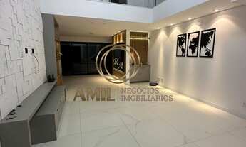 Imagem 3: Sobrado com 3 dormitórios sendo 1 Suíte Master e 2 Demi-suítes - Piscina com Prainha e gra