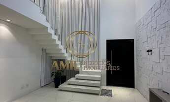 Imagem 2: Sobrado com 3 dormitórios sendo 1 Suíte Master e 2 Demi-suítes - Piscina com Prainha e gra