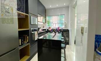 Imagem 3: Casa com 4 dormitórios piscina churrasqueira lazer completo - Marapé - Santos/SP