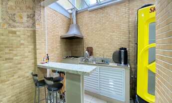 Imagem 7: Casa com 4 dormitórios piscina churrasqueira lazer completo - Marapé - Santos/SP