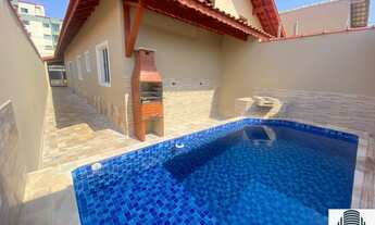 Imagem 2: CASA NOVA COM PISCINA À VENDA NO BAIRRO PLATAFORMA EM MONGAGUÁ LITORAL DE SP