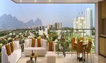 Imagem 4: Lançamento na Barra da Tijuca - Cobertura linear, 3 quartos (suítes), lavabo, suíte de em