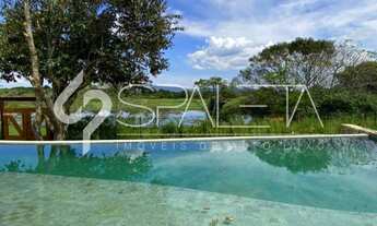 Imagem 6: Residência cinematográfica com vista para o lago e campo de golfe à venda na Fazenda Boa V
