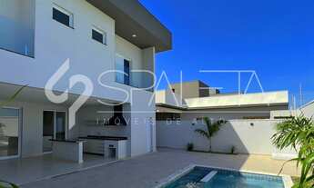 Imagem: Belíssimo sobrado moderno à venda no condomínio