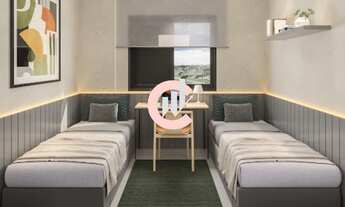 Imagem 6: Apartarmento 2 quartos, sendo 1 suíte 65 m² próximo ao Centro, a partir de R$ 312mil