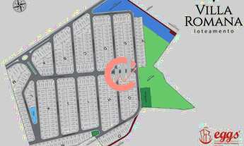 Imagem: Loteamento Vila Romana, lotes 250m² a partir