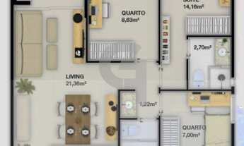 Imagem 3: Jaguaribe Ocean Side - seu 3/4 com qualidade e tranquilidade