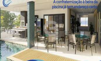 Imagem 2: 2/4 com suíte, garagem, varanda gourmet, andar mediano e lazer no Brisas Marinhas - Armaçã