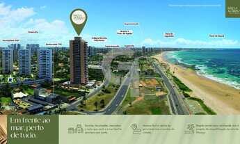 Imagem 2: 2/4 com suíte, varanga gourmet e lazer completo no Brisa Marina Orla Mood - Pituaçu