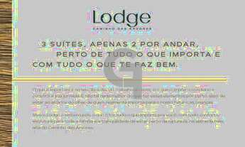 Imagem 2: 3 suítes com ampla varanda, garagens, lazer e segurança no Lodge Caminho das Árvores