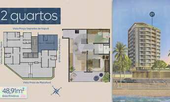 Imagem 7: 2/4 com suíte e varanda no Rivage Piatã