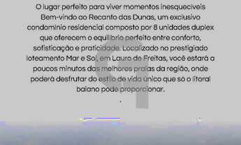 Imagem 2: Village duplex, nascente, com 3/4, suíte, closet, varadas e garagens em Lauro de Freitas