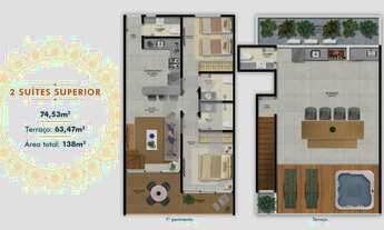 Imagem 4: Seu village com 2 suítes no Banzai Itacimirim. Oportunidade!!